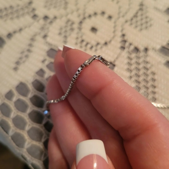 MSCO SS, Marcasite, & CZ Barrel Station Choker - Picture 9 of 9